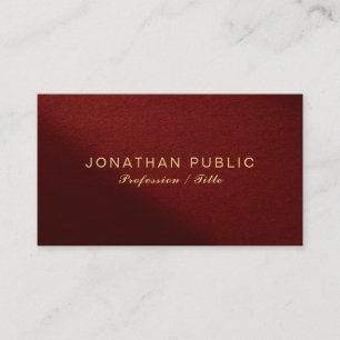 Custom Modern Elegant Template Professional Business Card