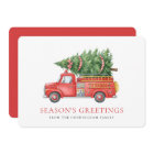 Custom Modern Firefighter Christmas Fire Truck 