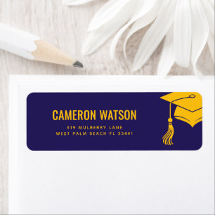 Custom Modern Grad Hat and Tassel Graduation