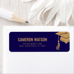 Custom Modern Grad Hat and Tassel Graduation