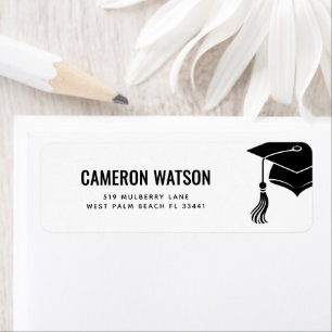 Custom Modern Grad Hat and Tassel Graduation