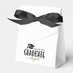 Custom Modern Graduation year class of Favour Box