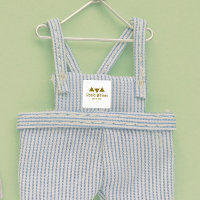 Custom Modern Iron on Clothing label