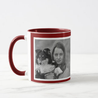 Custom Modern Maroon 2 photo collage Mug
