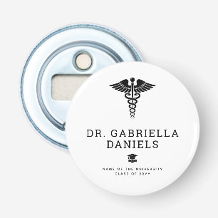 Custom Modern Medical School Doctor Graduation Bottle Opener