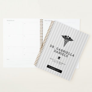 Custom Modern Medical School Doctor Graduation Planner