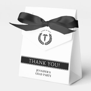 Custom Modern Medical School Graduation Favour Box