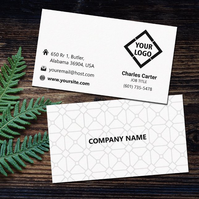 Custom Modern Minimalist Business Card (Creator Uploaded)