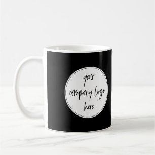 Custom Modern Minimalist Corporate Business Logo Coffee Mug