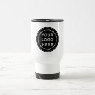 custom modern, minimalist, stylish travel mug
