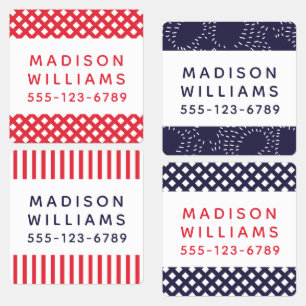 Custom Modern Personalised Name Clothing Iron On