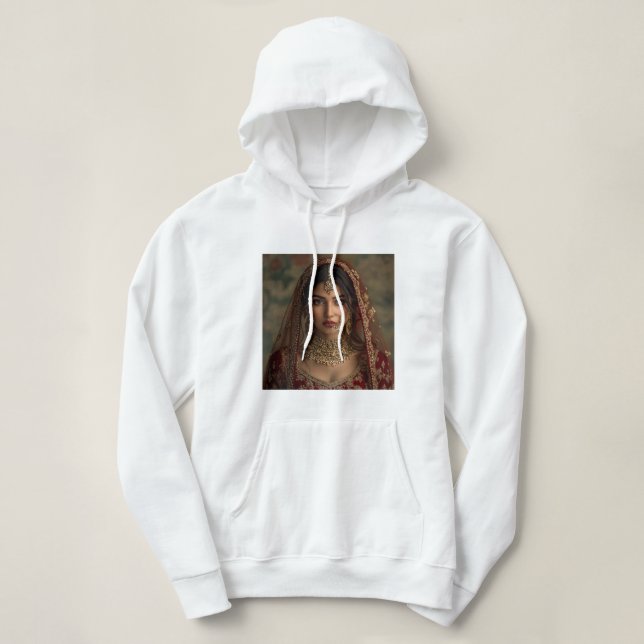 Custom Modern Photo  Modern Mum Mother's Day Gift Hoodie (Design Front)