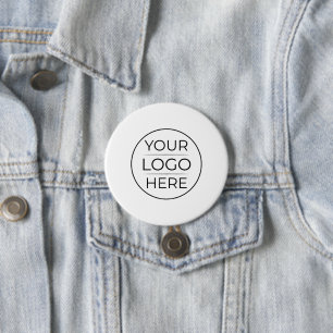 Custom Modern Round Business Logo 7.5 Cm Round Badge