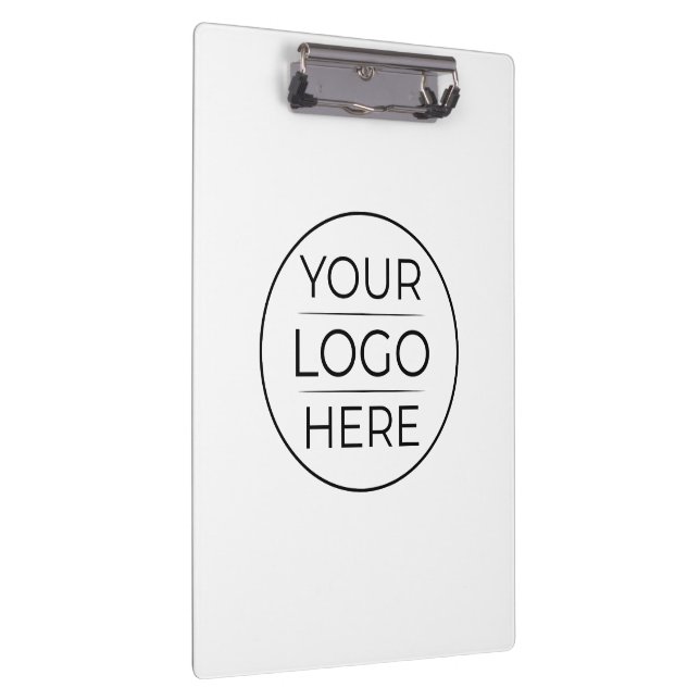 Custom Modern Round Business Logo Clipboard (Right)