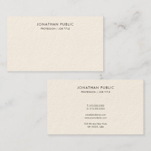Custom Modern Simple Easy to Make Template Luxury Business Card