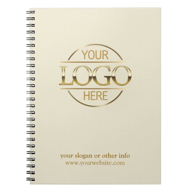 Custom Modern Stylish Branded Promotional Gifts Notebook (Front)