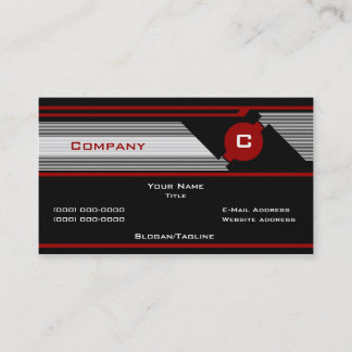 Custom Modern Tech Business Card