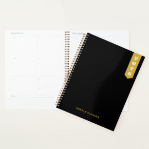 Custom Modern Text Stylish WEEKLY PLANNER