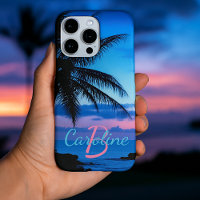 Custom Modern Tropical Island Beach Sunset Photo