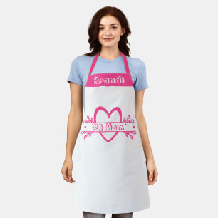Custom Mom Apron - Personalized Mother's Day Gift
