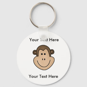 Custom Monkey Keychain
