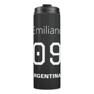 Custom Monochromatic Argentinian National Team  Thermal Tumbler