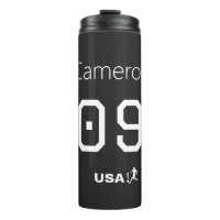 Custom Monochromatic National Team Supporter Name