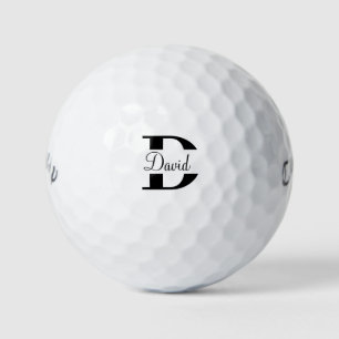 Custom Monogram Callaway Supersoft Golf Balls