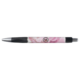 Custom Monogram Colourful Minimalist Stylish Pen
