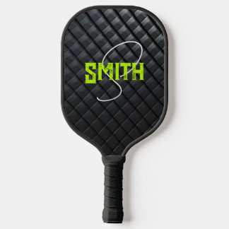 Custom Monogram combined with personalised name Pickleball Paddle