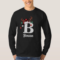 Custom Monogram Family Christmas Plaid Santa Hat