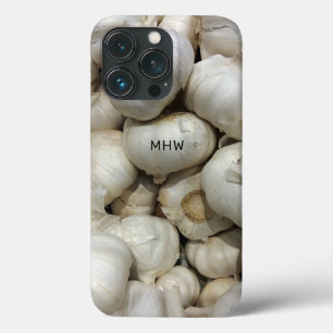 Custom Monogram Garlic phone cases