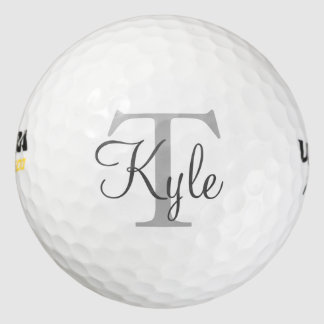 Custom Monogram Golf Balls| Initials|Name Golf Balls