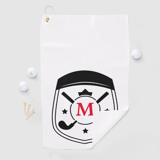 Custom Monogram Golf Towel (InSitu)