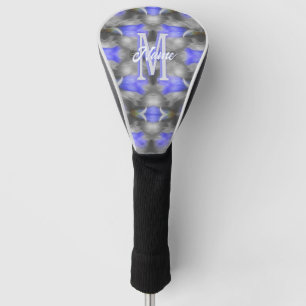 Custom Monogram Initial Name Floral Art Golf Head Cover