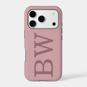 Custom Monogram Initial Quiet Luxury Design