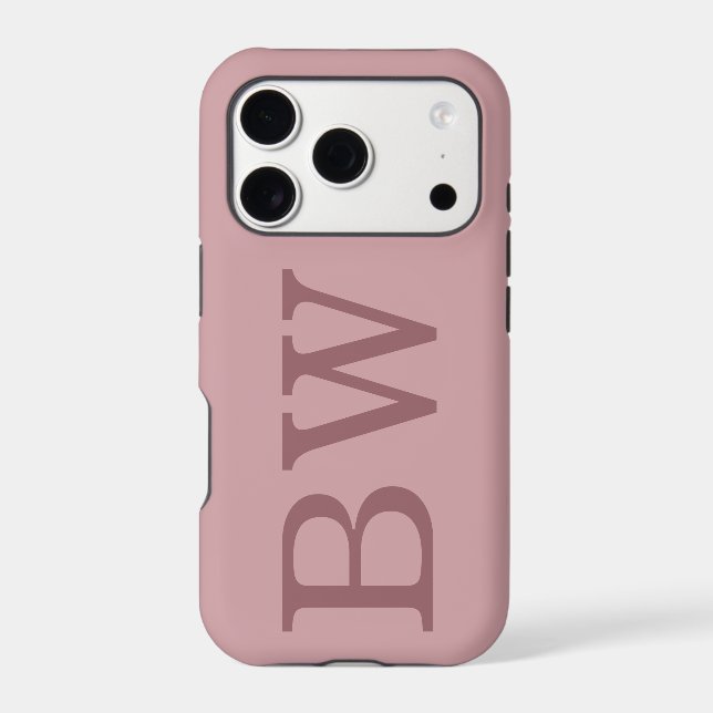 Custom Monogram Initial | Quiet Luxury Design (Back)