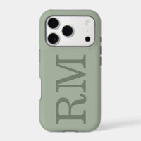 Custom Monogram Initial | Quiet Luxury Design