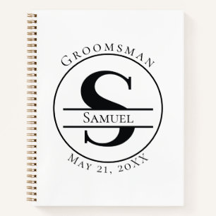 Custom Monogram Journals 