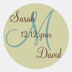 Custom Monogram label