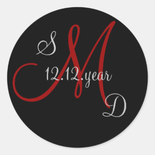 Custom Monogram label