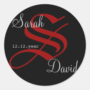 Custom Monogram label