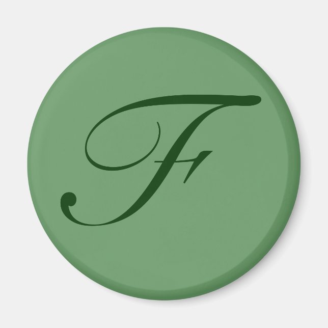 Custom Monogram Magnet (Front)