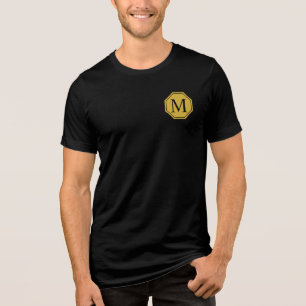 Custom Monogram Men’s Tri-Blend Tee