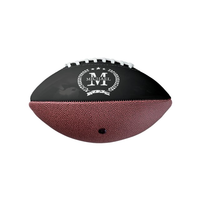 Custom monogram mini football gift for boyfriend american football (Rotated 270)