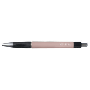Custom monogram, modern blush pink wrap
