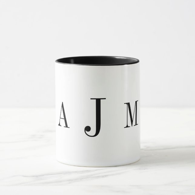 Custom Monogram Mug (Center)