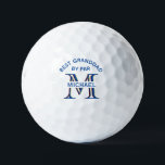 Custom Monogram Name Best Granddad by Par      Golf Balls<br><div class="desc">This unique golf head cover is special -- features a unique layering of the monogram -- look closely and you will see three colours, which gives it the feeling of depth. Personalised additionally with his first name -- and the message: Best Granddad by Par. Also would be perfect as father's...</div>