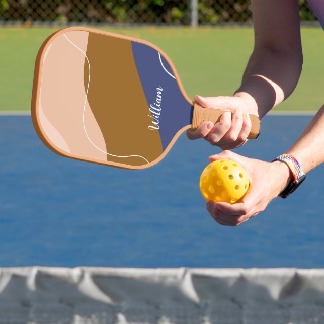 Custom Monogram Name Gift For Best Friends Pickleball Paddle (Insitu)