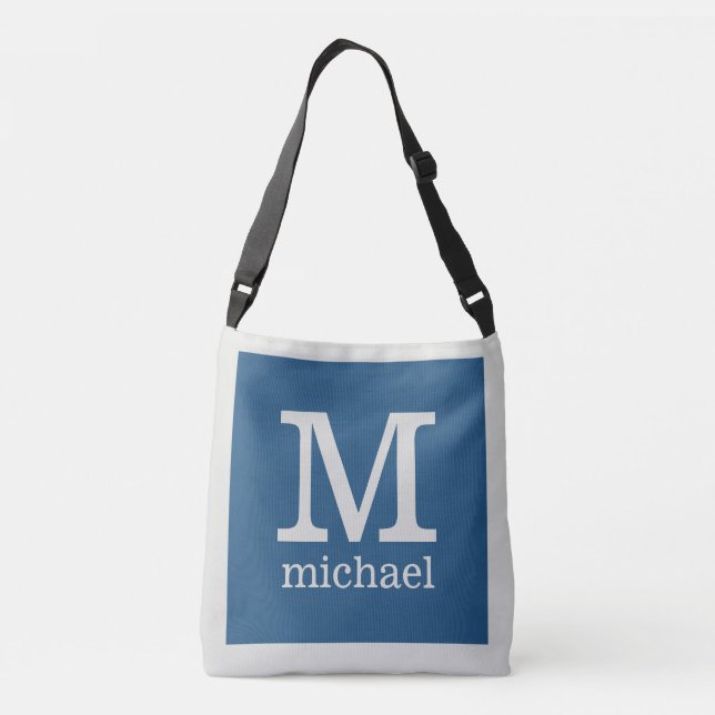 Custom Monogram, Name & Image student bags (Back)
